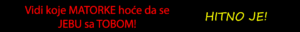 Matorke, kurve, dame, gospodje, seks
